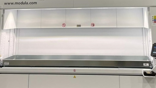 Automatický skladovací systém Modula LIFT MX50 pro společnost Pyrotek